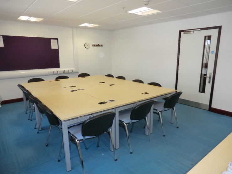 Small meeting room layout