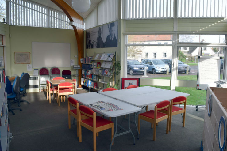 Interior of Aldeburgh Library