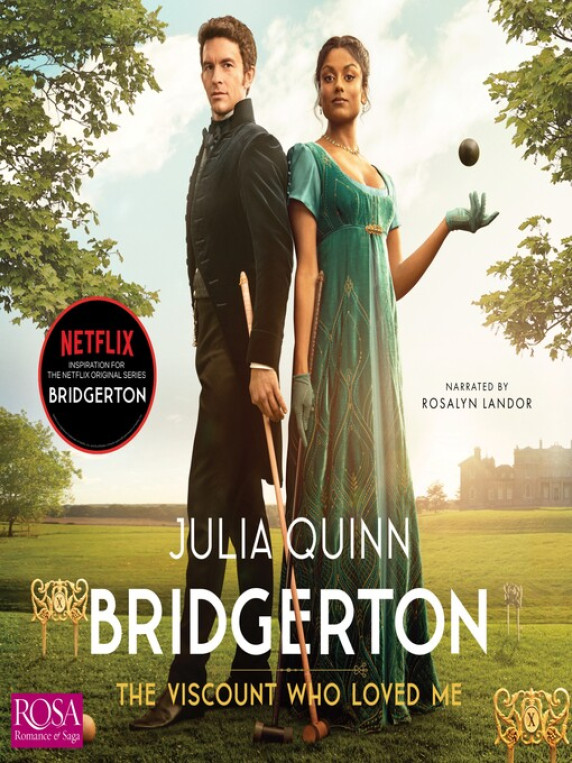 Inspiration for Bridgerton Netflix series, eAudiobooks by Julia Quinn