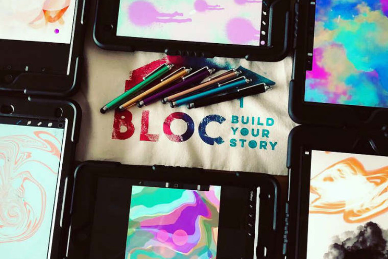 Our arts programme: BLOC (Building Libraries on Creativity)