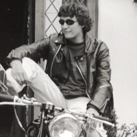 Julian, one of the original members of the motorcycle club.